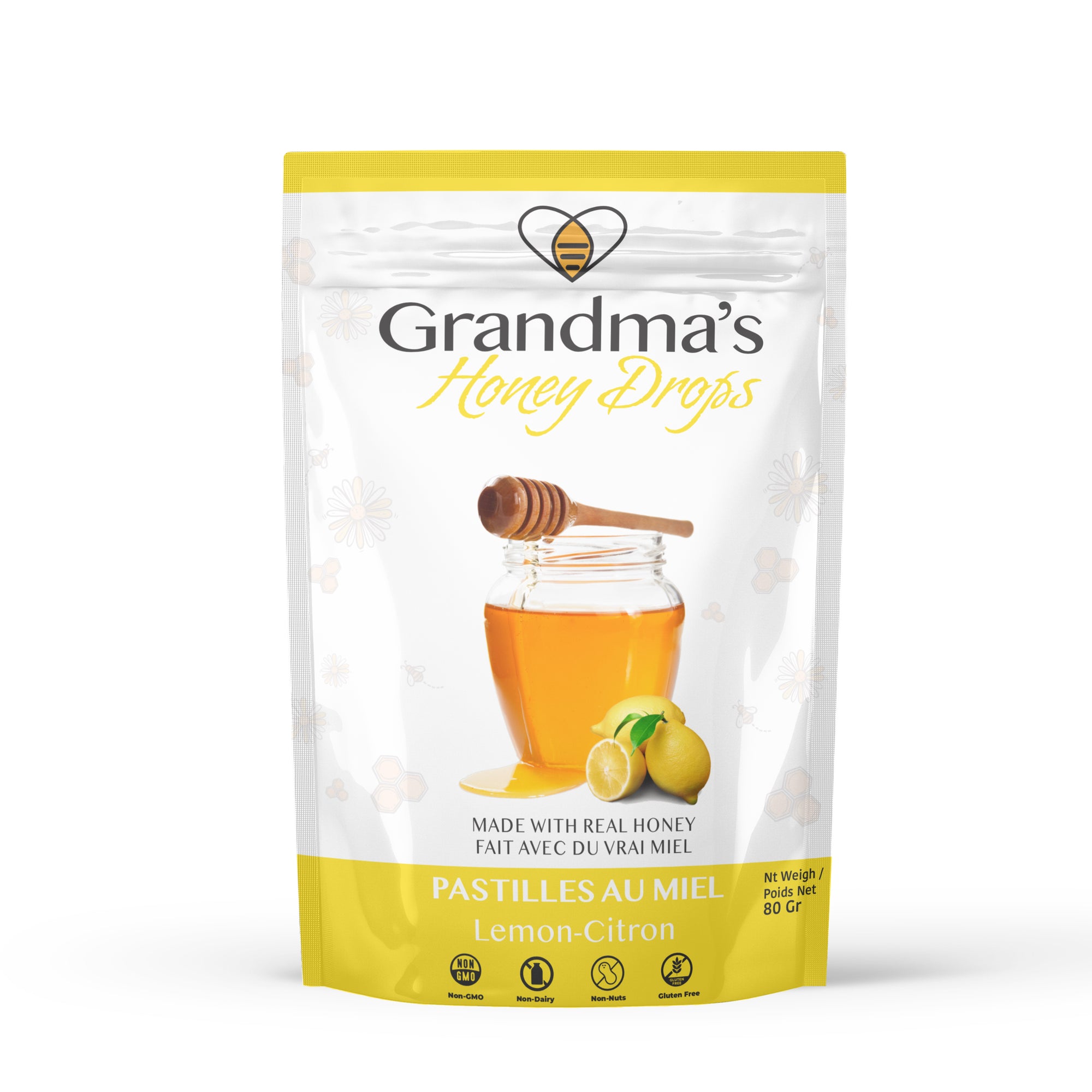 Grandma's For Bees honey drops