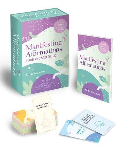 Manifesting Affirmations Book &amp; Card Deck