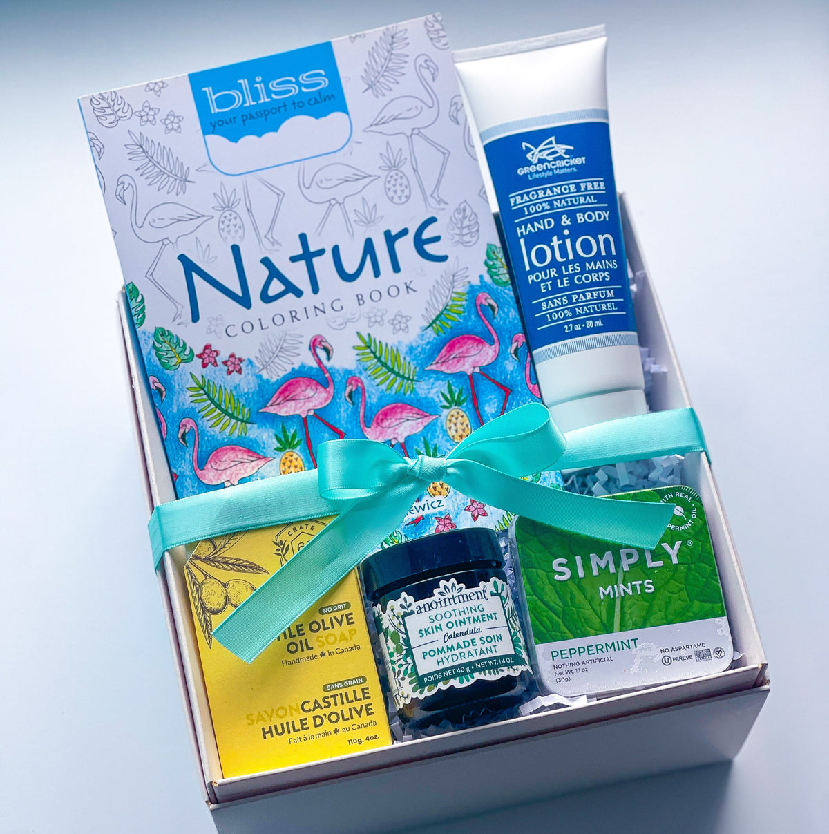 Thinking of You Care Package | Unscented Self Care Gift Box Canada