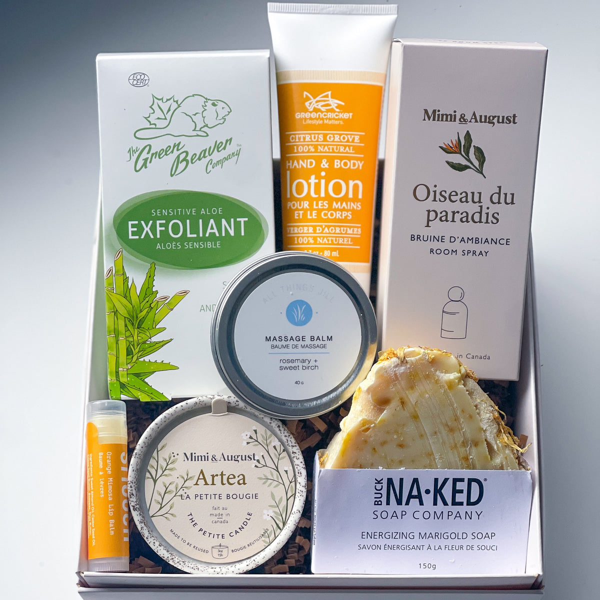 Glow & Unwind – Canadian Wellness Gift Box