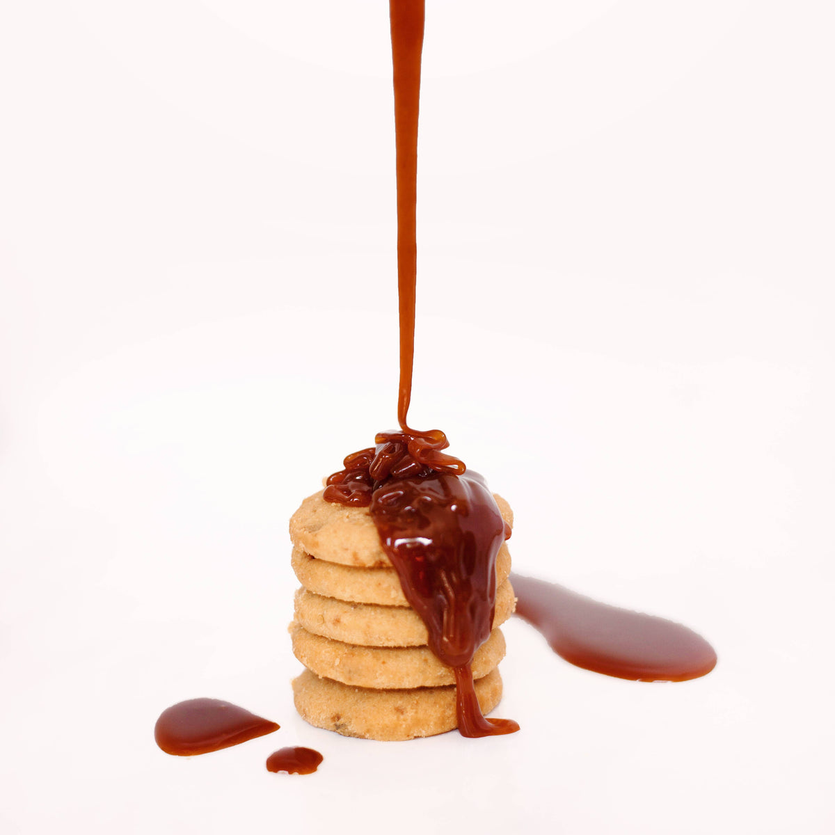Salted Caramel Shorties with Fennel - Gourmet Cookies
