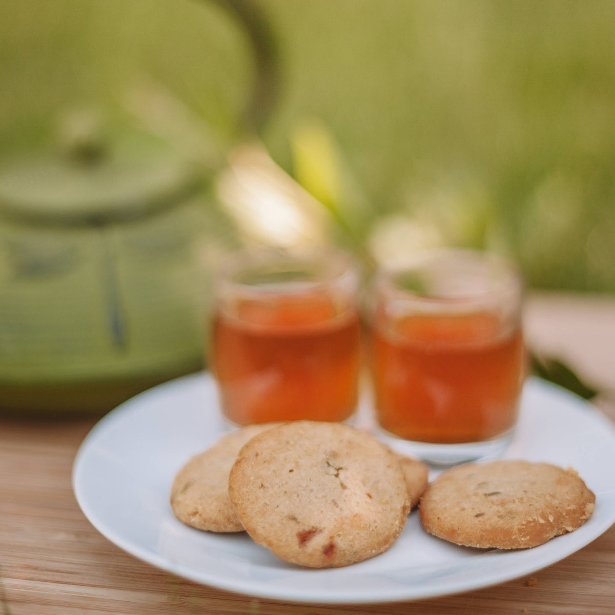 Salted Caramel Shorties with Fennel - Gourmet Cookies