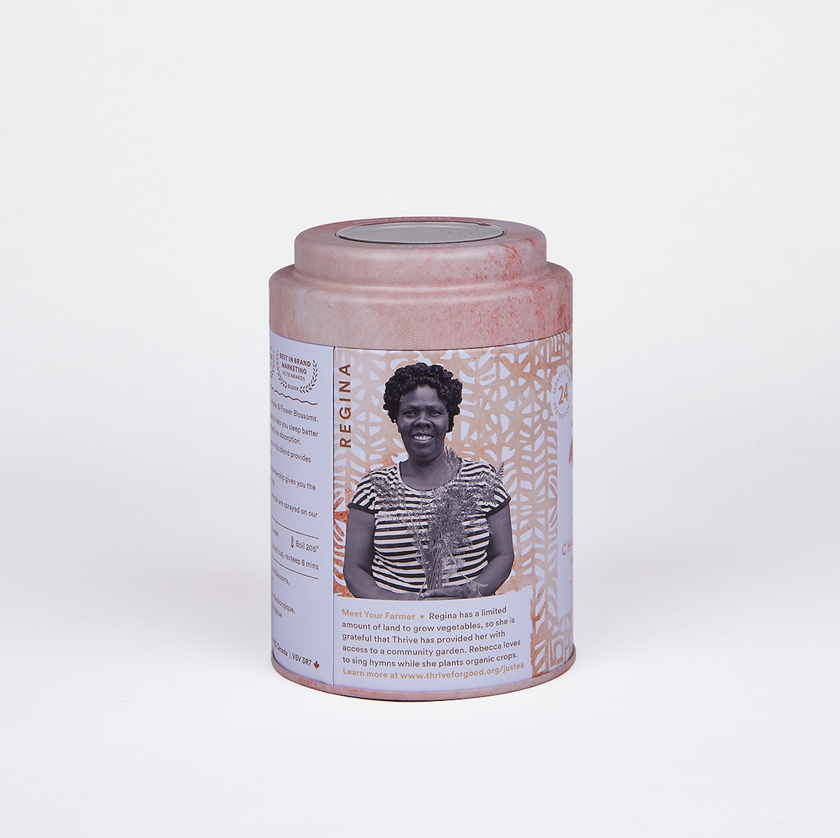Fair-Trade, Herbal Tea Tin