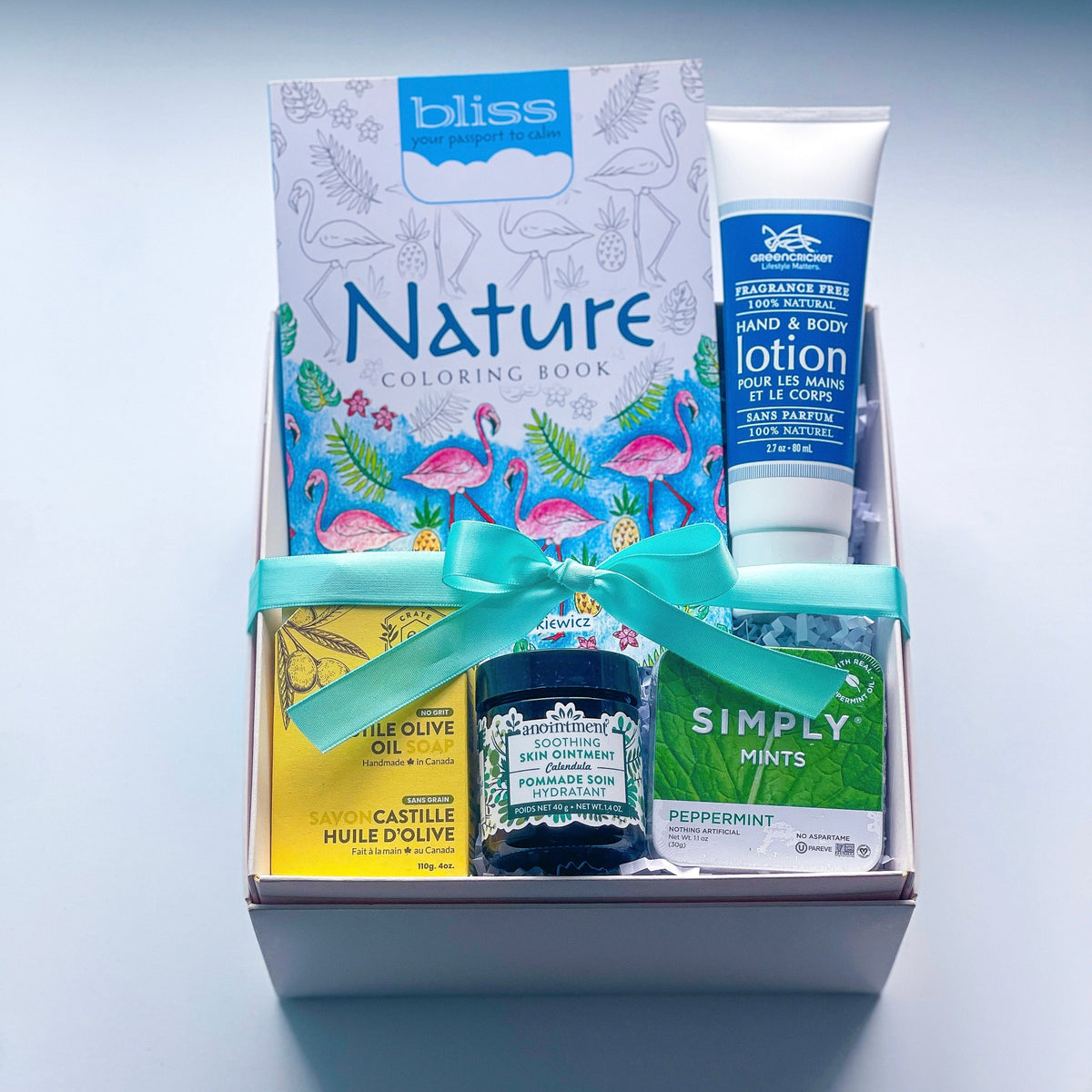Thinking of You Care Package | Unscented Self Care Gift Box Canada