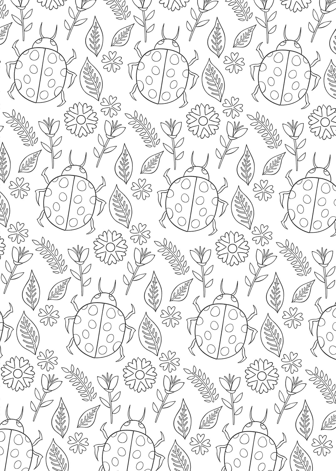 Bliss Nature Coloring Book
