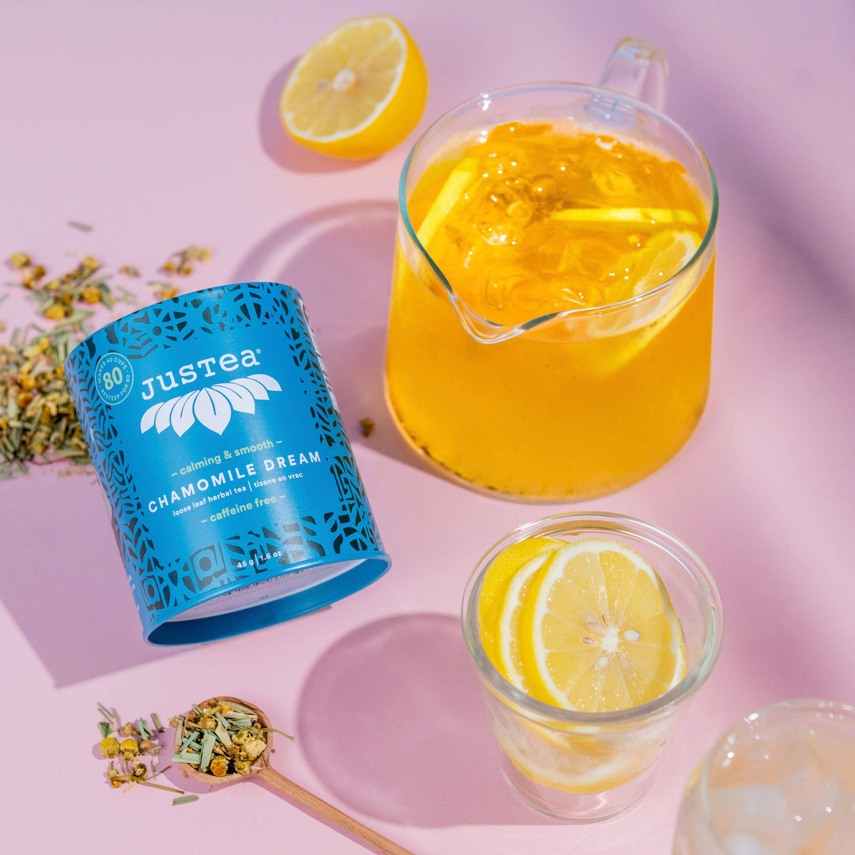 Chamomile Loose Leaf Tea & Spoon
