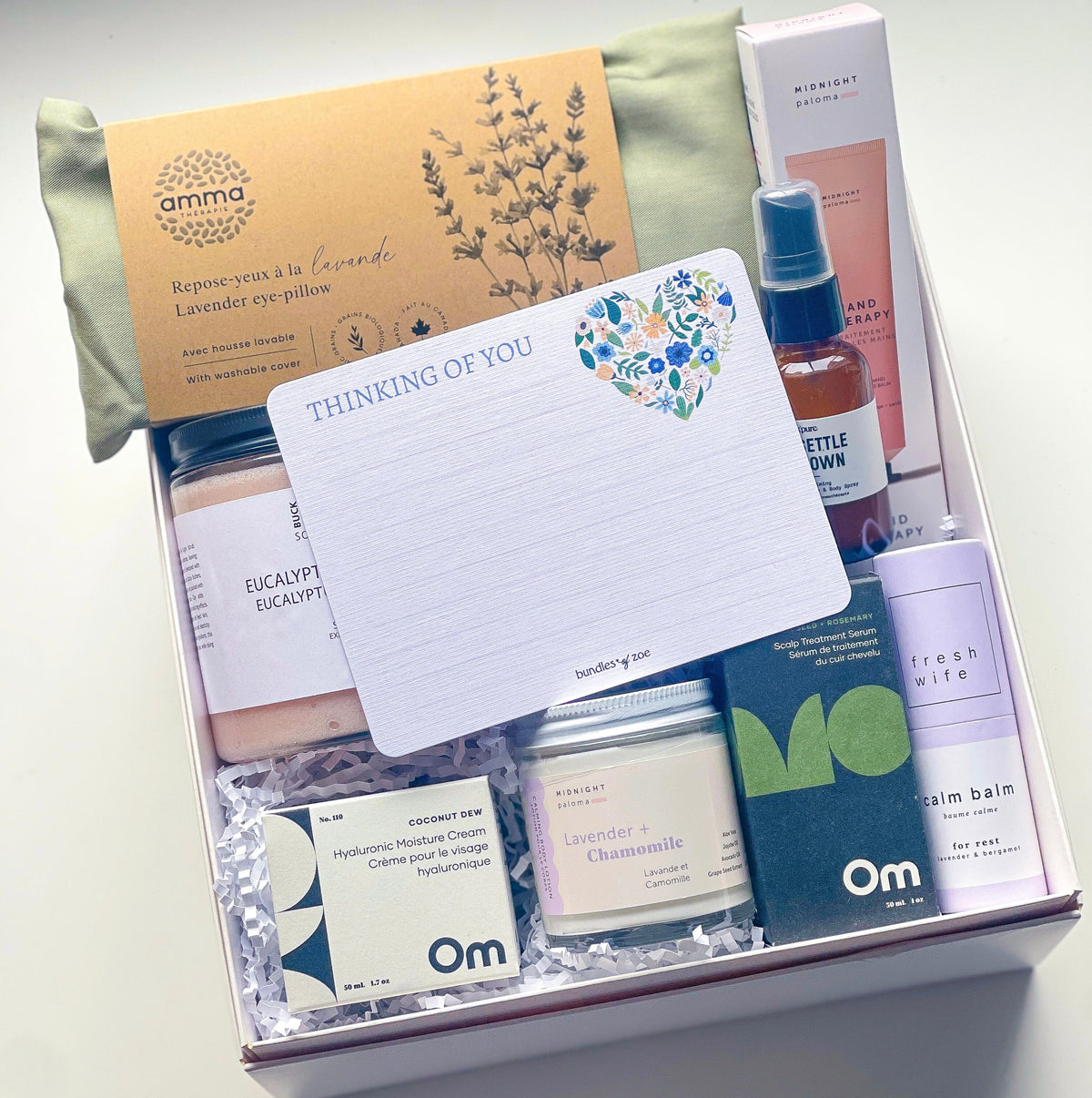 Elevated sympathy gift bundle