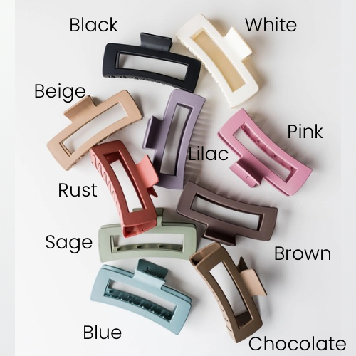 Square Claw Clip