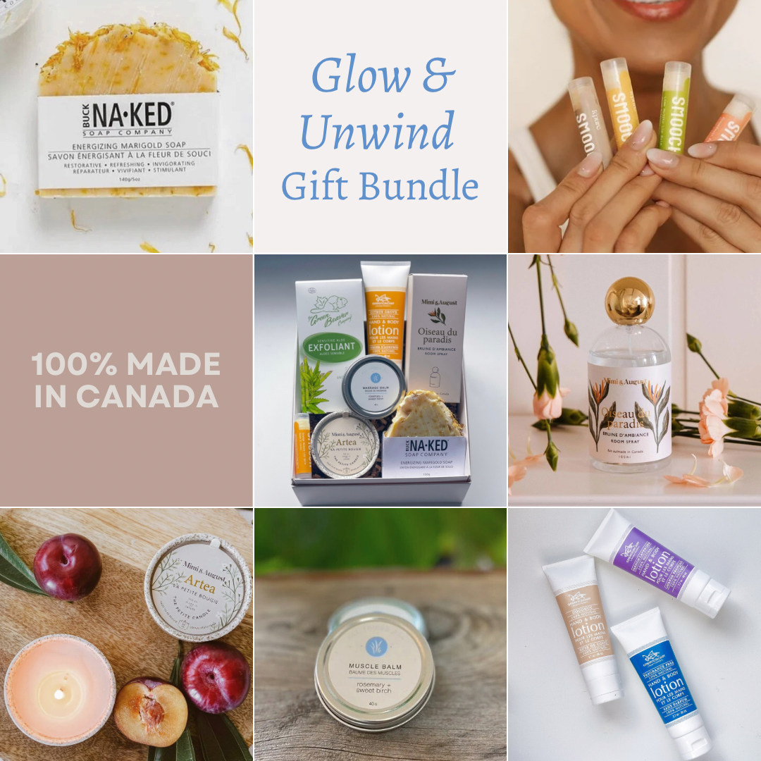 Glow & Unwind – Canadian Wellness Gift Box