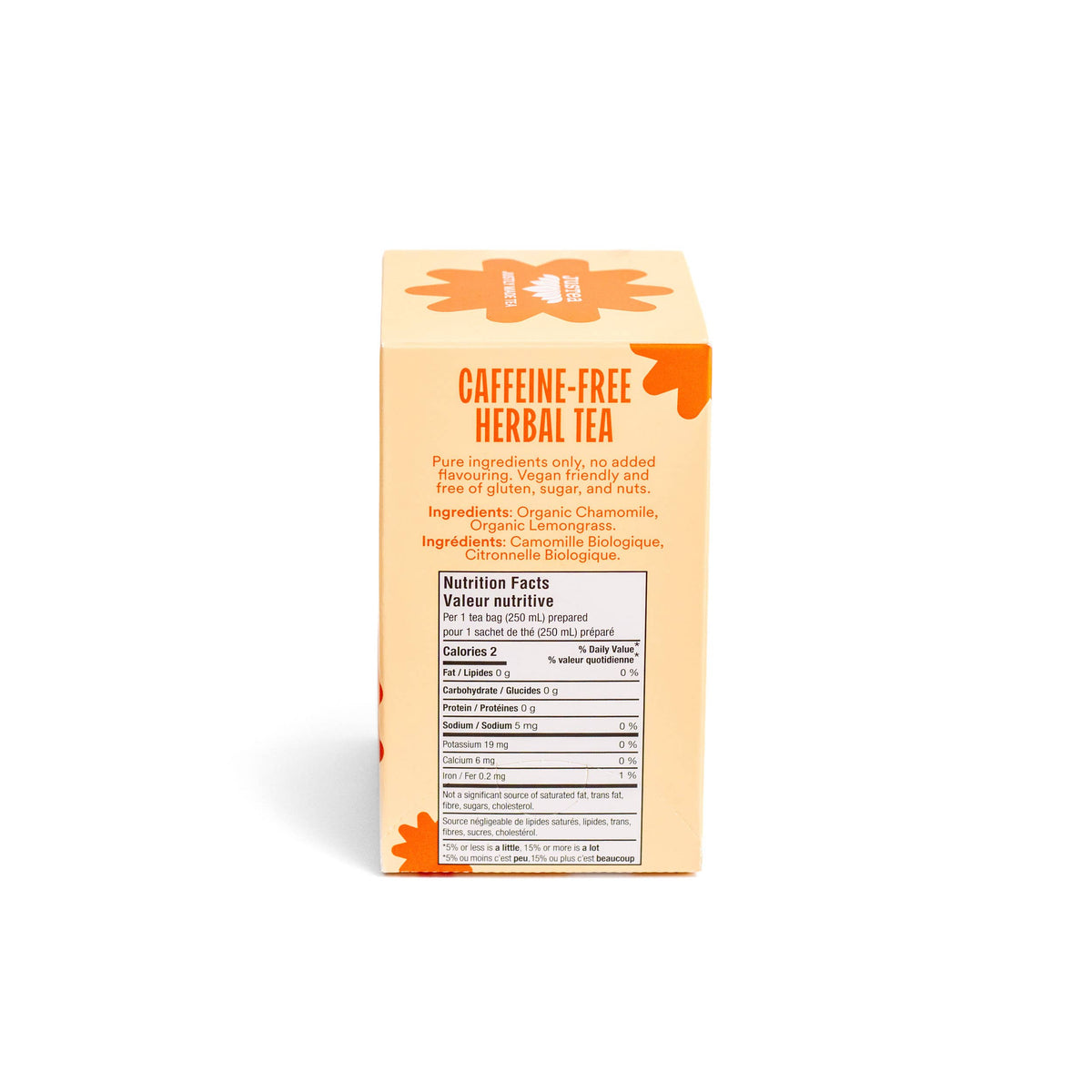 Sunset Chamomile Tea Bags - Organic, Fair-Trade, Herbal Tea