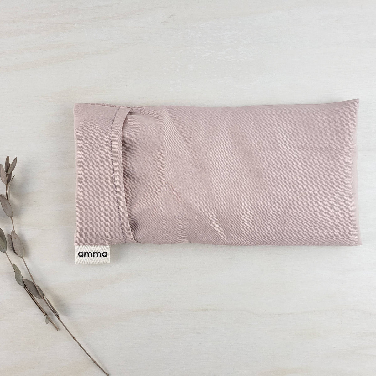 Weighted eye pillow with washable cover (silky)