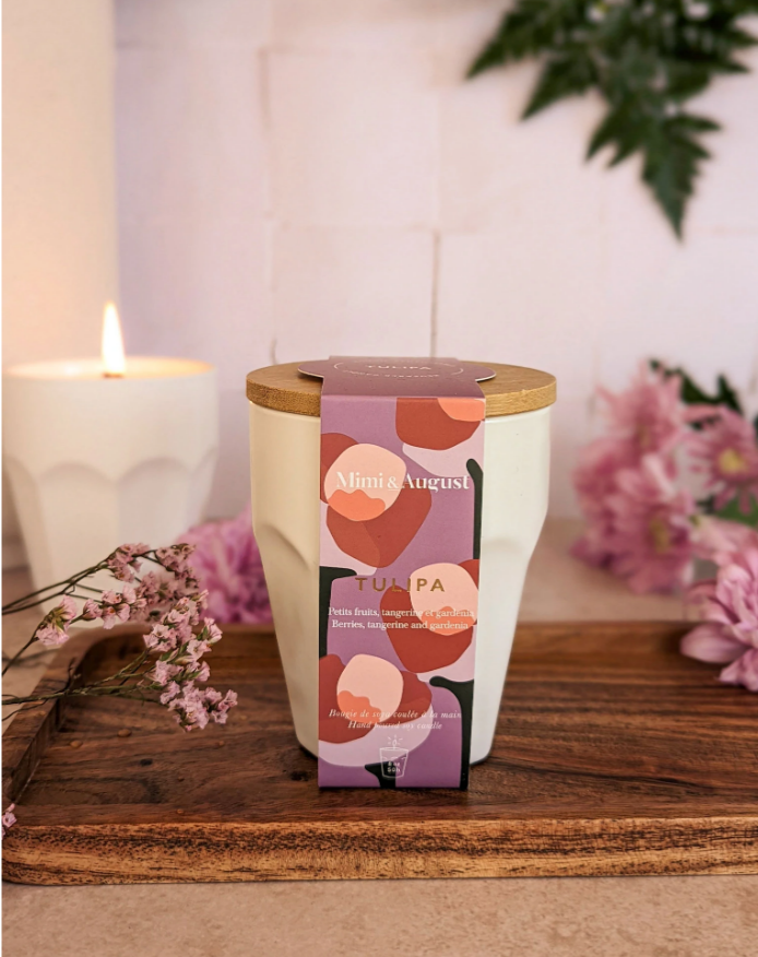 Organic Scented Soy Candle (large)